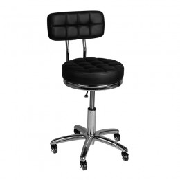 Cosmetic stool AM-877 black Cosmetic stool AM-877 black