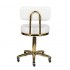 Cosmetic stool Gold AM-961 white Cosmetic stool Gold AM-961 white