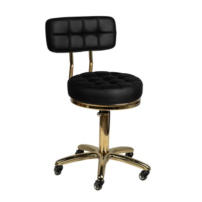 Cosmetic stool Gold AM-961 black Cosmetic stool Gold AM-961 black