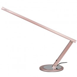 Slim led desk lamp rose gold