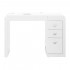 Cosmetic desk 312 with cassette extractor, white, left Cosmetic desk 312 with cassette extractor, white, left