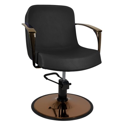 Gabbiano Copper Styling Chair Bologna Black
