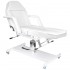 Basic 210 white hydraulic cosmetic chair on wheels