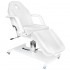 Basic 210 white hydraulic cosmetic chair on wheels