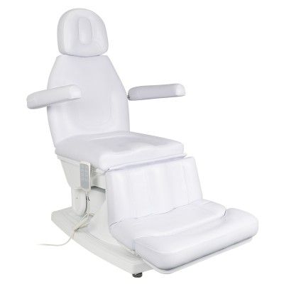 Kate podiatry cosmetic chair, electric, 4 motors, white