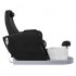 Azzurro 016A black pedicure spa chair with hydromassage