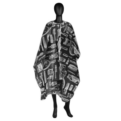 Hairdresser's cape J-05 black Hairdresser's cape J-05 black