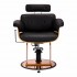 Gabbiano Florence hairdressing chair with adjustable headrest black