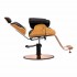 Gabbiano Florence hairdressing chair with adjustable headrest black