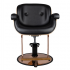 Gabbiano hairdressing chair Venice black