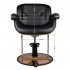 Gabbiano hairdressing chair Venice black