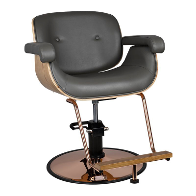 Gabbiano hairdressing chair Venice gray