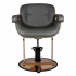 Gabbiano hairdressing chair Venice gray