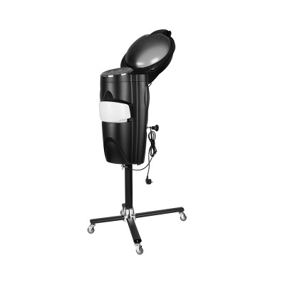 Gabbiano standing hairdressing sauna black with active ozone