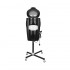 Gabbiano standing hairdressing sauna black with active ozone
