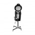 Gabbiano standing hairdressing sauna black with active ozone