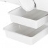Sillon cosmetic armchair with trays white