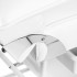 Sillon cosmetic armchair with trays white