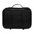 Barber's hairdressing case, black material