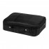 Barber's hairdressing case, black material