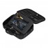 Barber's hairdressing case, black material