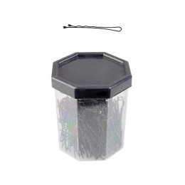 Hairdressing hairpins E-62 150 pcs. 4.9 cm black