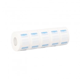 Paper hairdressing collar 5 pcs white