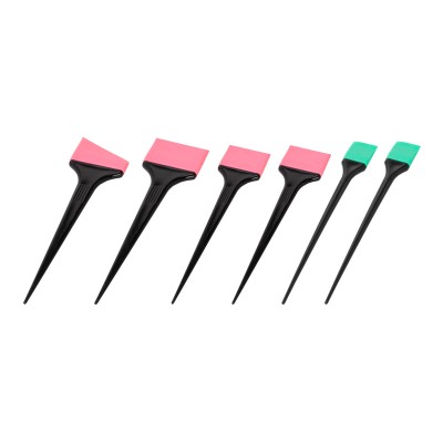 Set of silicone paint brushes