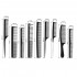 Carbon N-20 comb set 9 pcs. Carbon N-20 comb set 9 pcs.