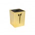 Hairdressing scissors stand gold