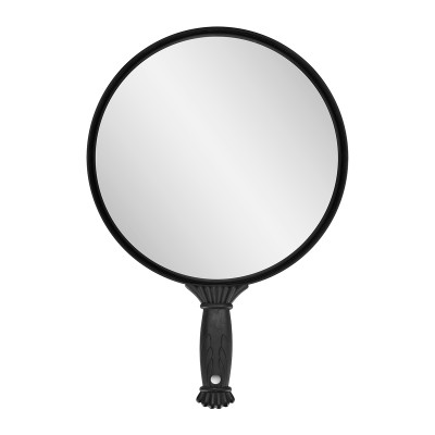 Round hairdressing mirror with handle Q-35 Round hairdressing mirror with handle Q-35
