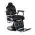 Gabbiano barber chair Pietro black