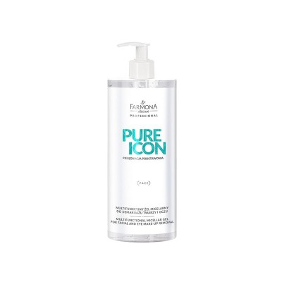 Farmona Pure Icon Multifunctional Micellar Gel for Face and Eye Makeup Removal 500 ml