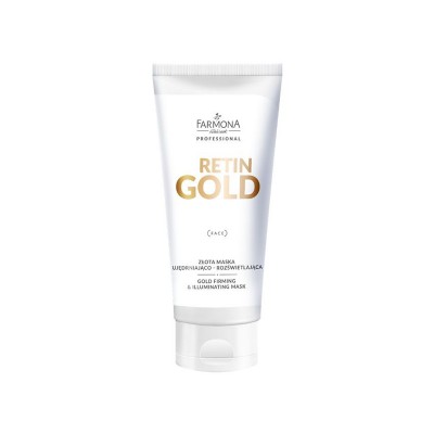 Farmona retin gold golden firming and brightening mask 200 ml