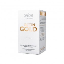Farmona retin gold lifting and brightening eye cream 50 ml
