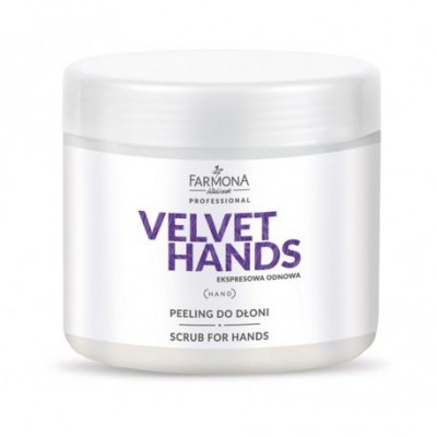 Farmona velvet hands hand scrub 550 g Farmona velvet hands hand scrub 550 g