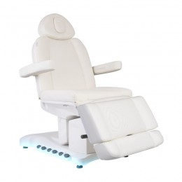 Electric cosmetic chair Azzurro 708B Exclusive 4 motors heated