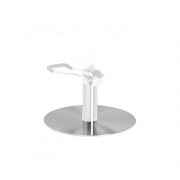Round stainless steel hairdressing chair base L010