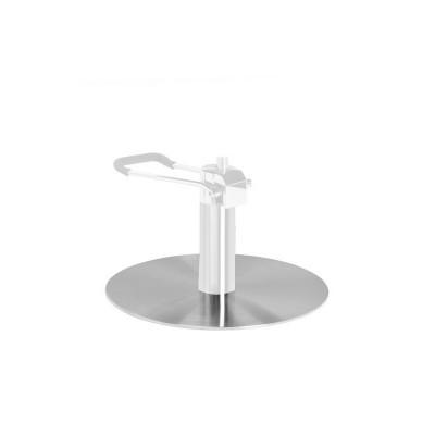 Round stainless steel hairdressing chair base L010