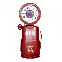 Clock decoration distributor red