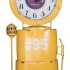 Clock decoration distributor yellow