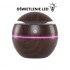 Aroma diffuser air humidifier spa 16 dark wood 130 ml