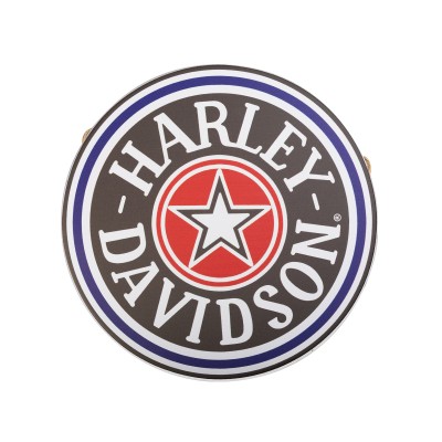 Decorative round harley plaque HD002