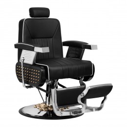 Gabbiano barber chair Livio black
