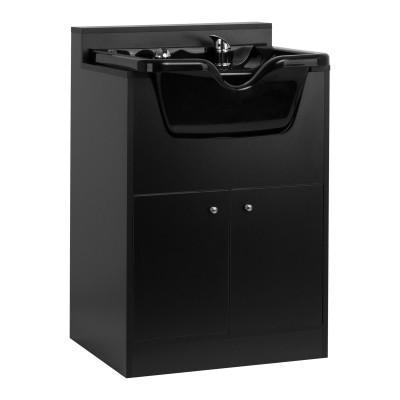 Gabbiano Barber Washing Station BB06 Black
