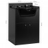Gabbiano Barber Washing Station BB06 Black