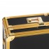 Black and gold barber suitcase