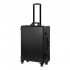 Portable case with speakers black