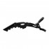 Hairdressing crocodile hair clips E-06 6 pcs.