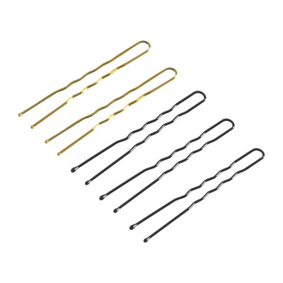 Hairdressing hair buns E-56 200 pcs. mix